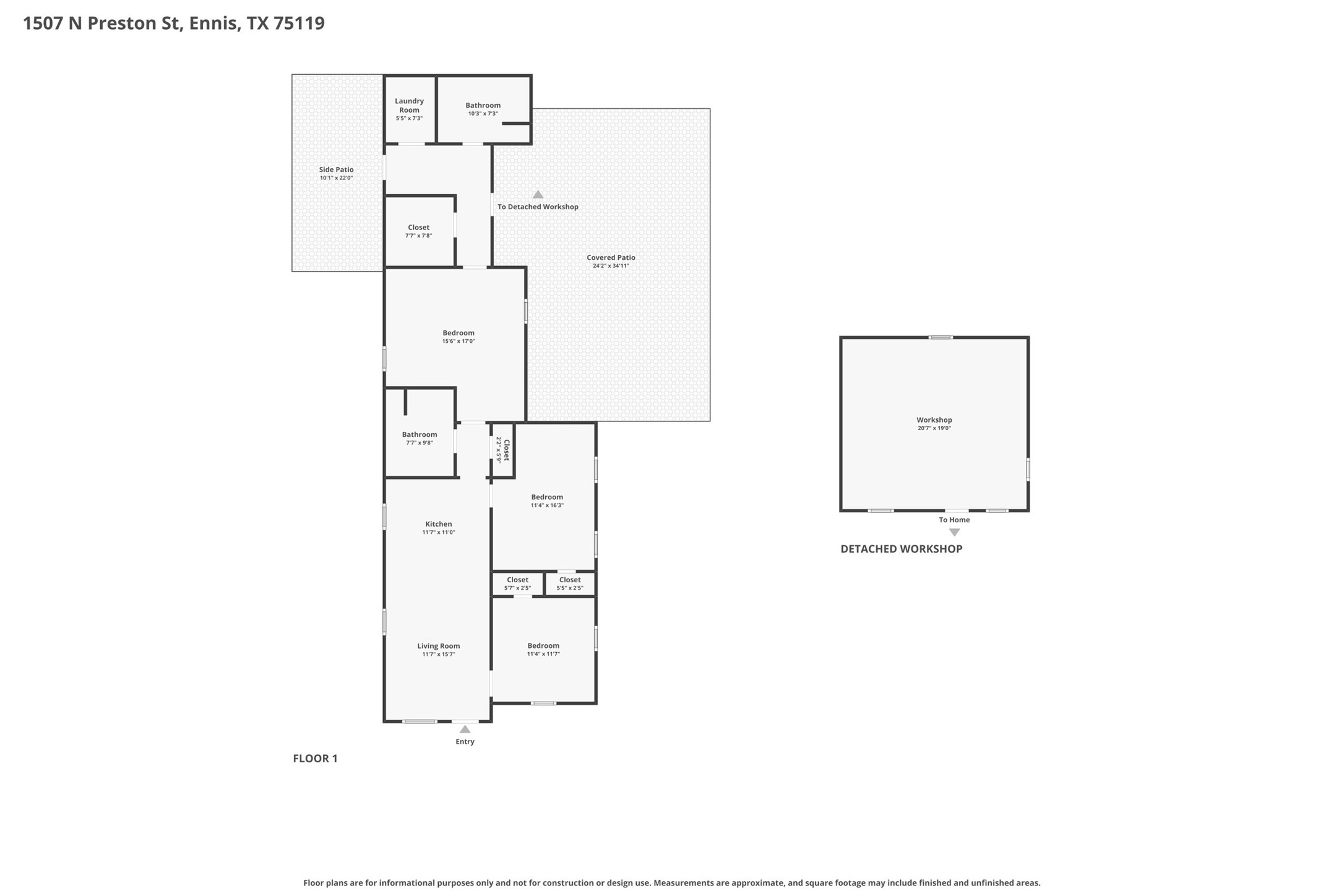 1507 N Preston Street Ennis TX 75119