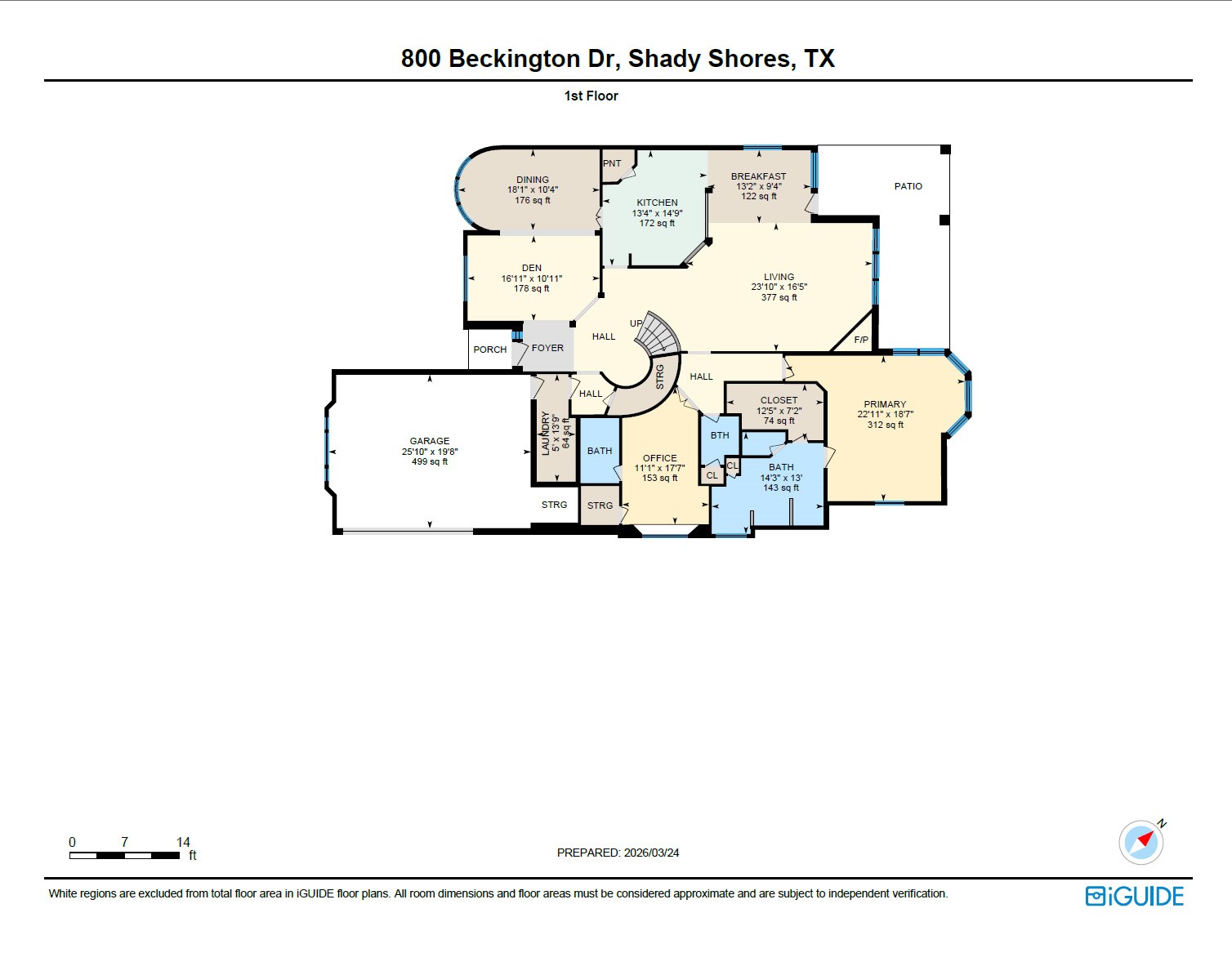 800 Beckington Drive Shady Shores TX 76208
