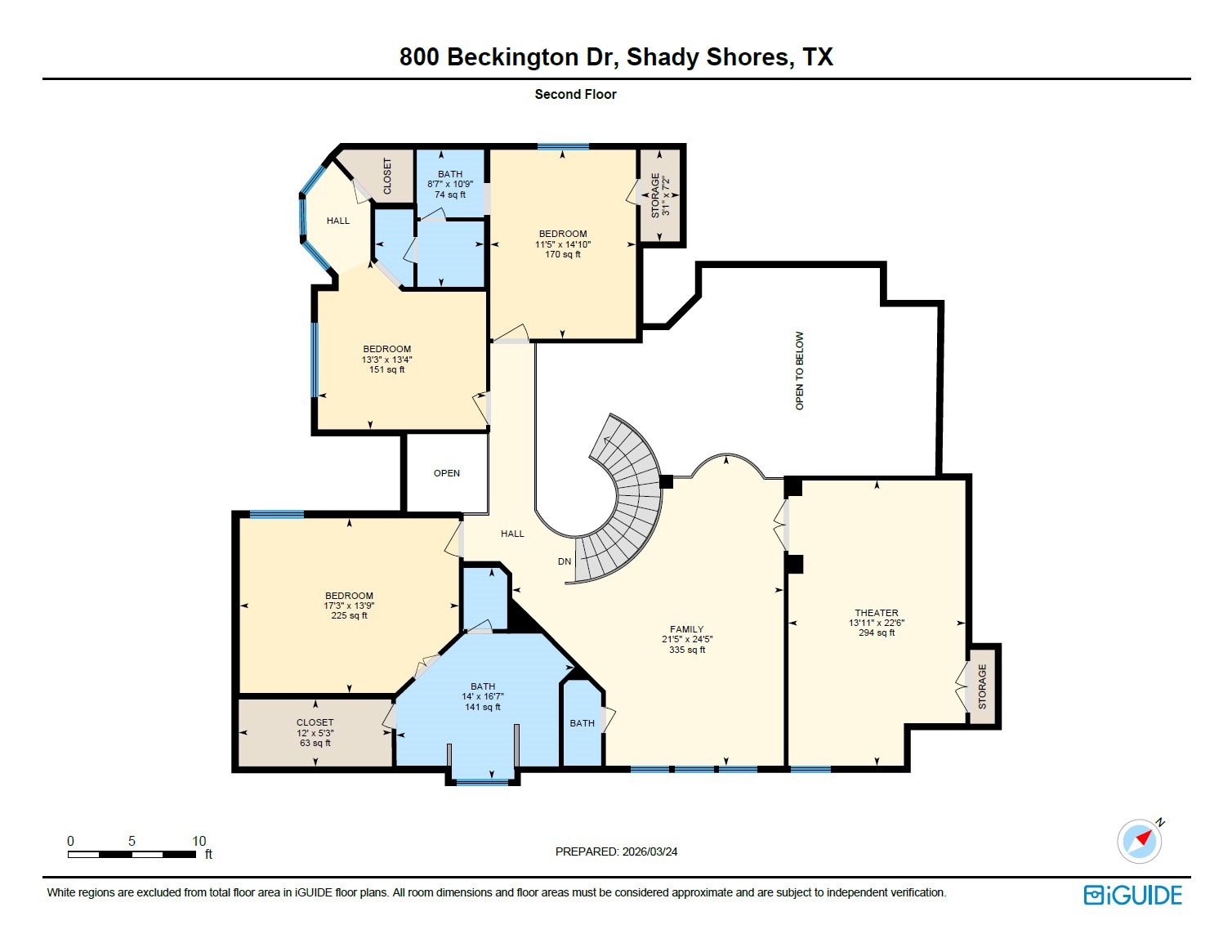 800 Beckington Drive Shady Shores TX 76208