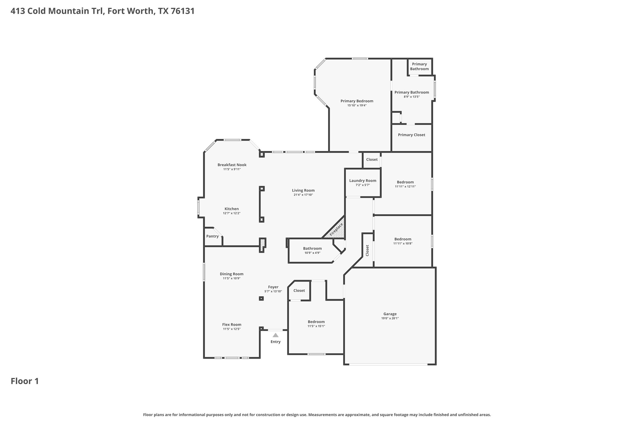 413 Cold Mountain Trail Fort Worth TX 76131