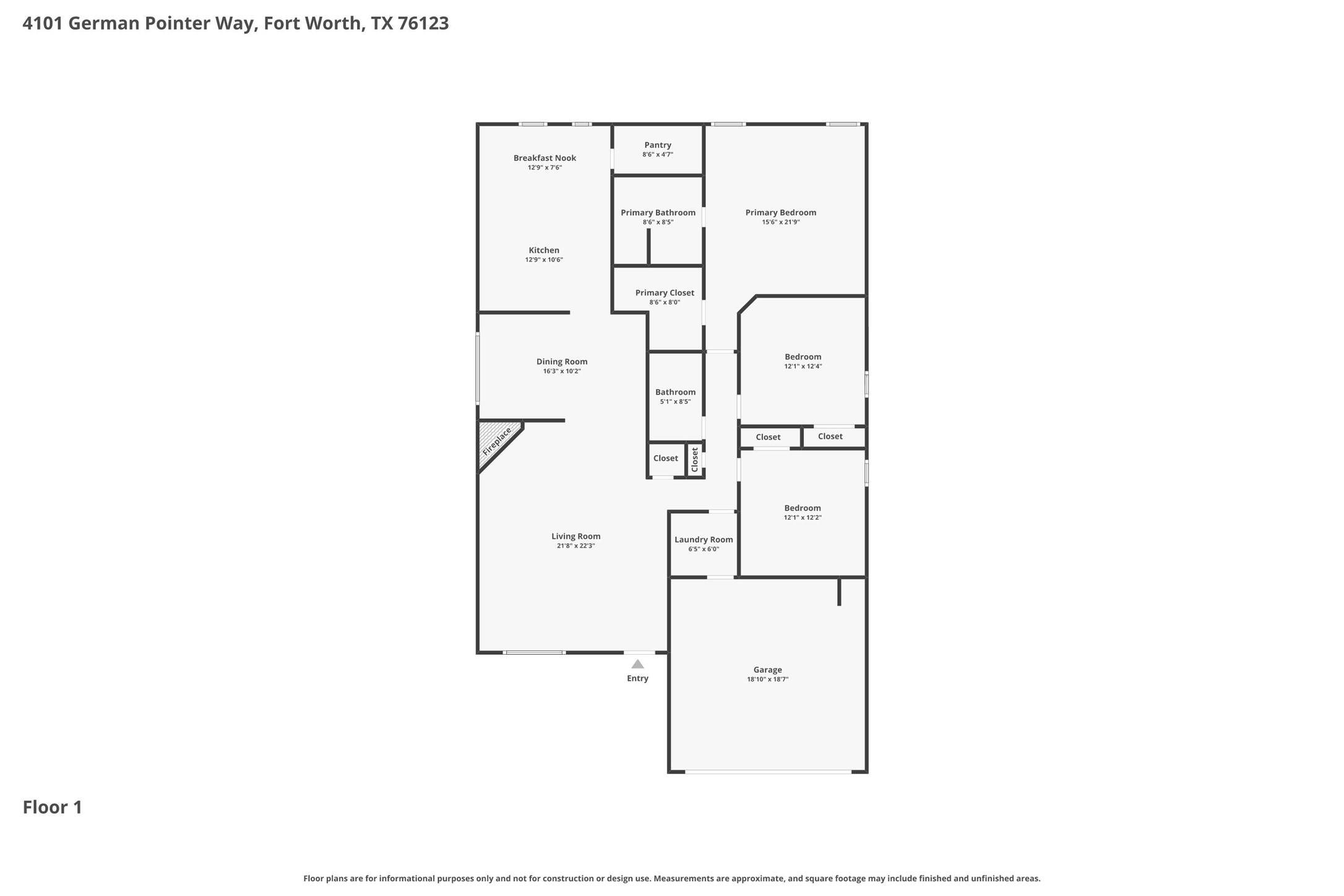4101 German Pointer Way Fort Worth TX 76123