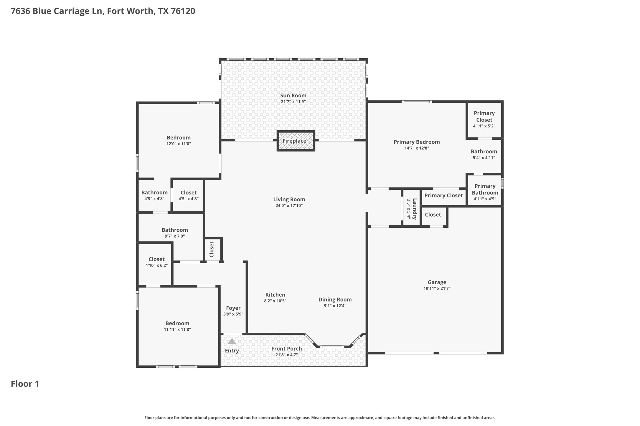 7636 Blue Carriage Lane Fort Worth TX 76120