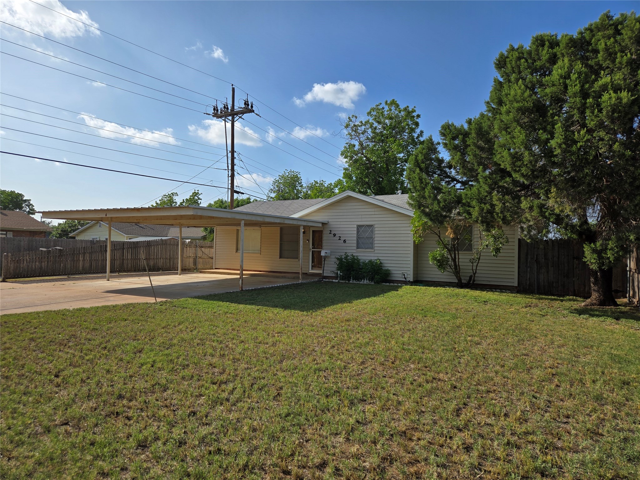 2926 S 23rd Street Abilene TX 79605
