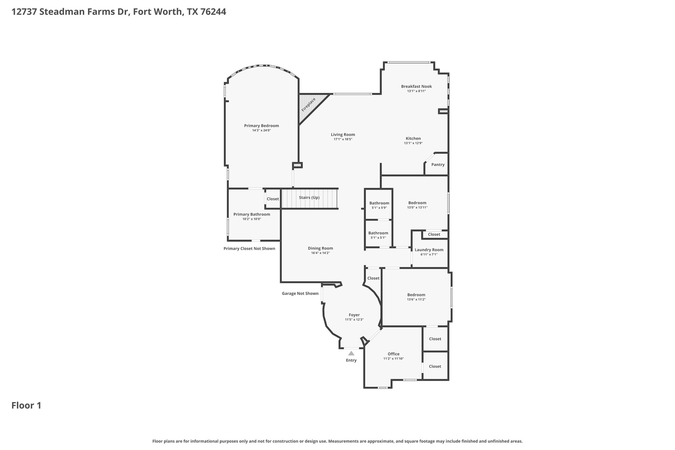 12737 Steadman Farms Drive Fort Worth TX 76244