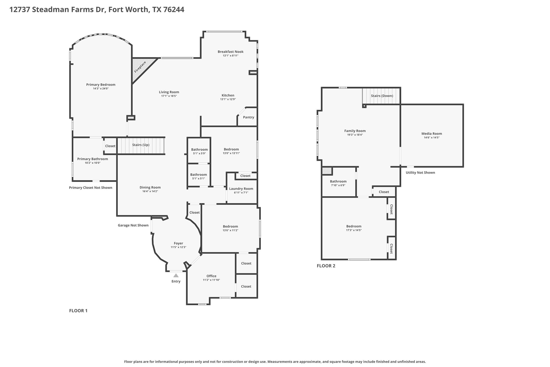 12737 Steadman Farms Drive Fort Worth TX 76244