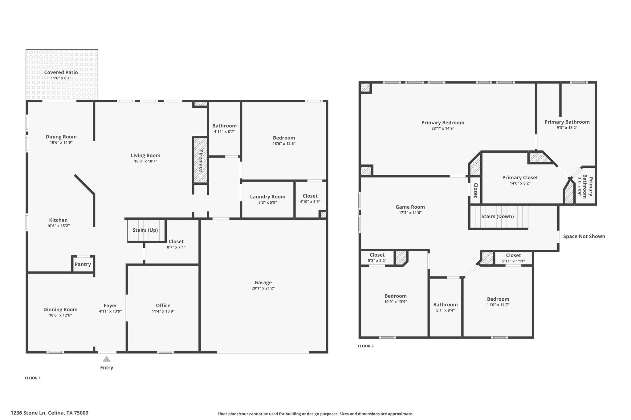 1236 Stone Lane Celina TX 75009