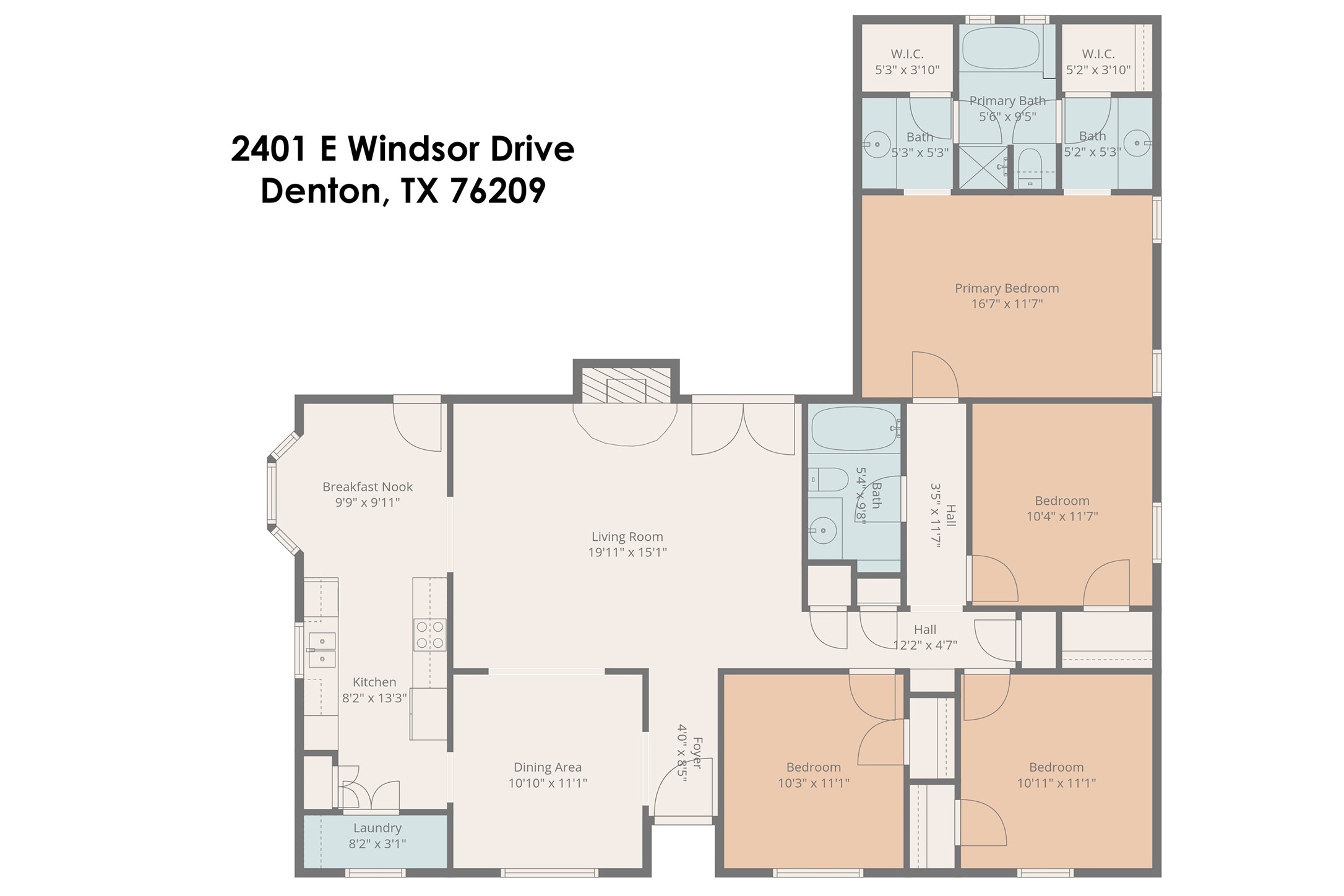 2401 E Windsor Drive Denton TX 76209