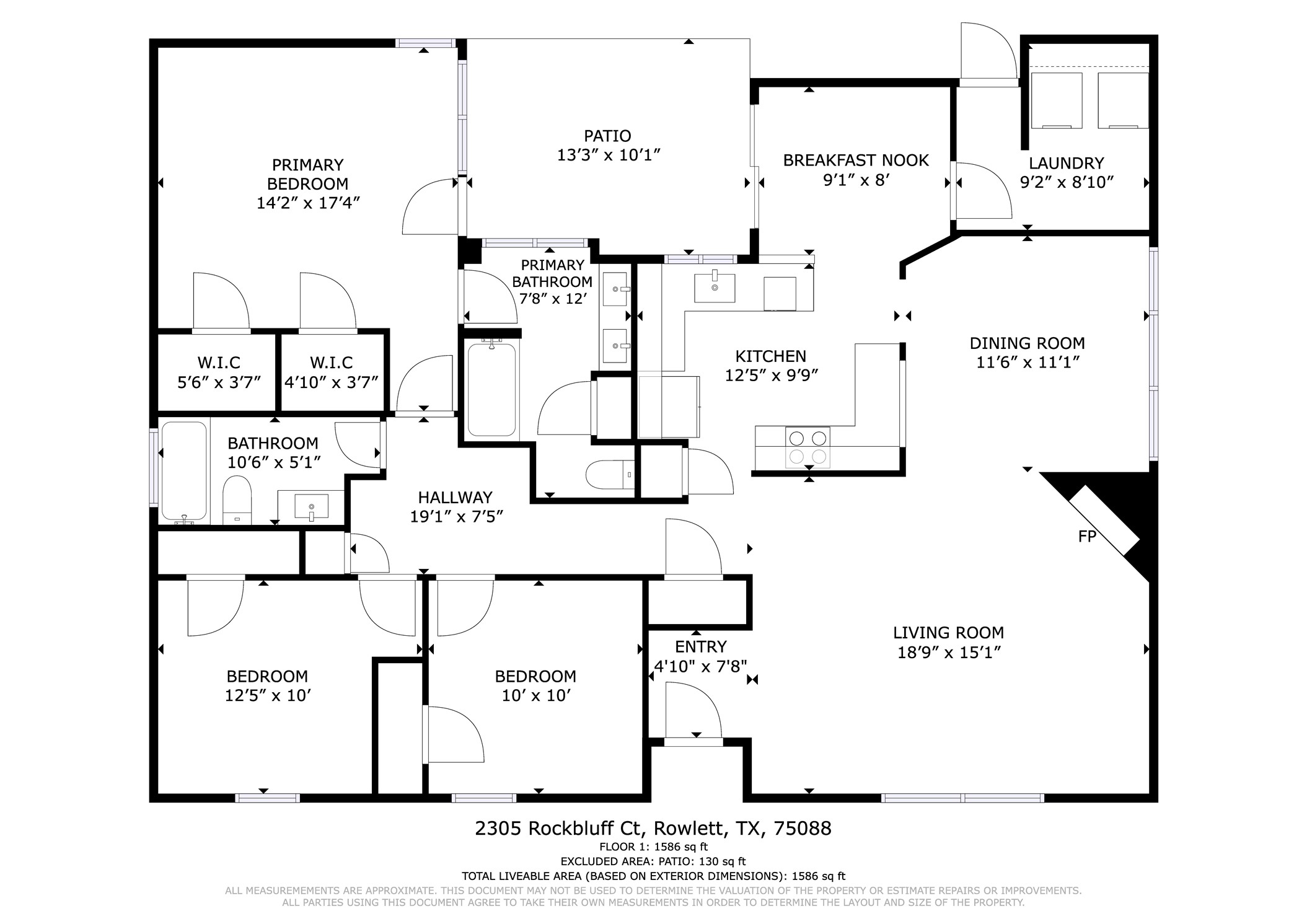 2305 Rockbluff Court Rowlett TX 75088