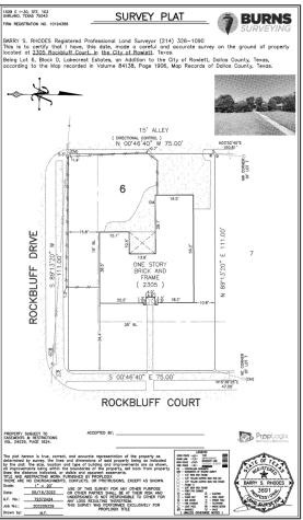 2305 Rockbluff Court Rowlett TX 75088