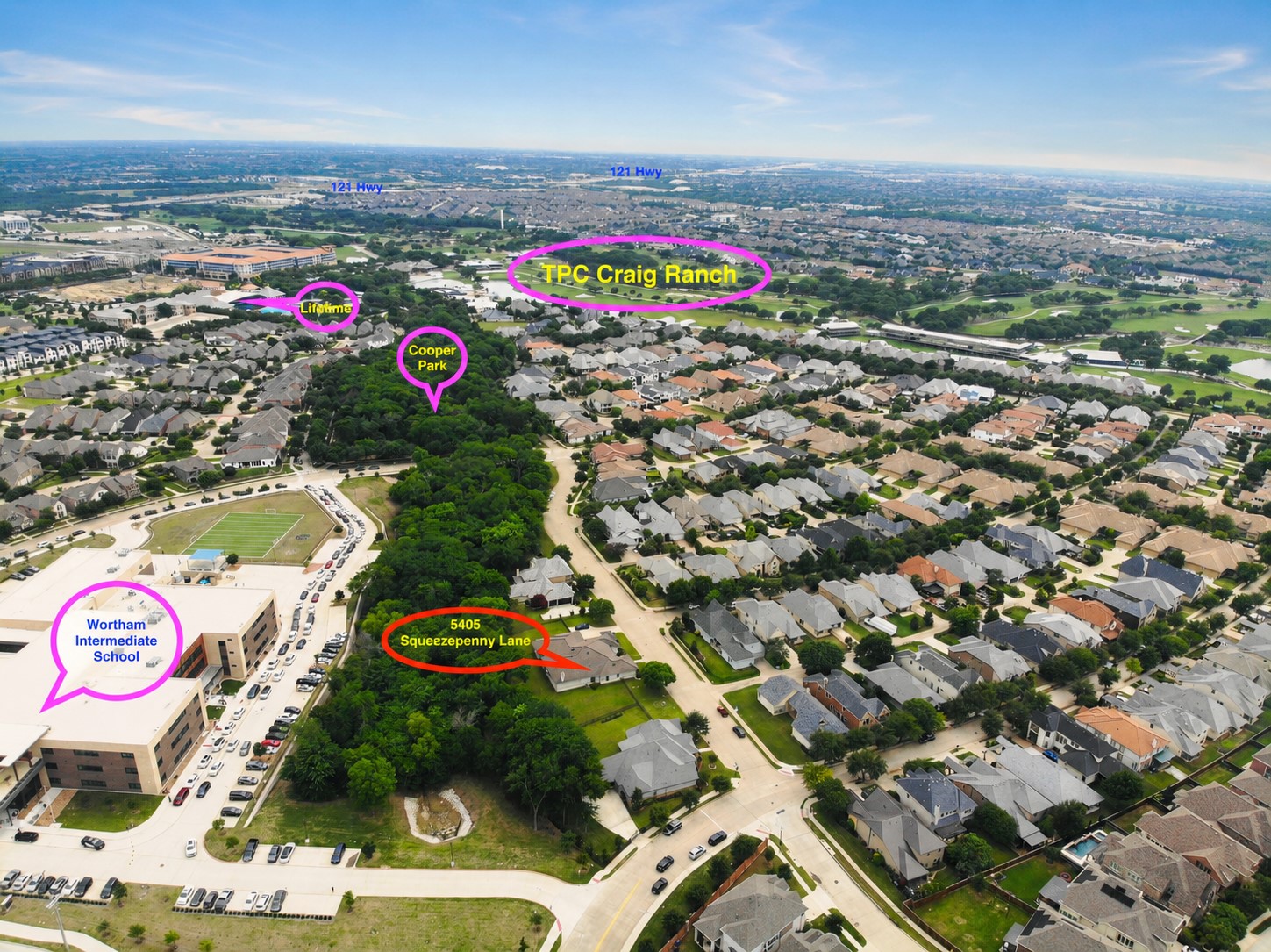 5405 Squeezepenny Lane Mckinney TX 75070