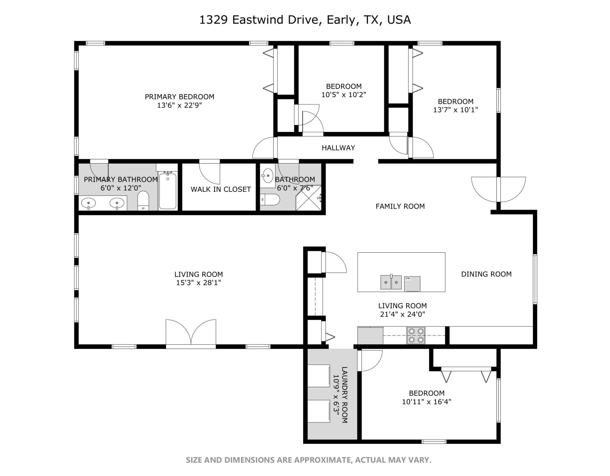 1329 Eastwind Drive Early TX 76802