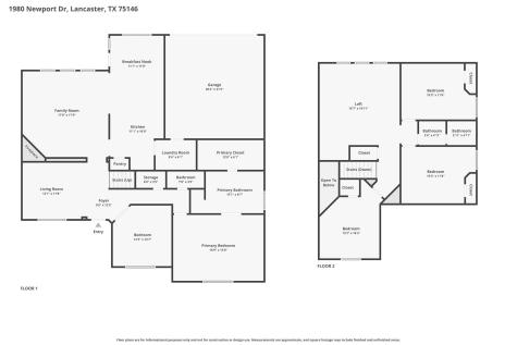 1980 Newport Drive Lancaster TX 75146