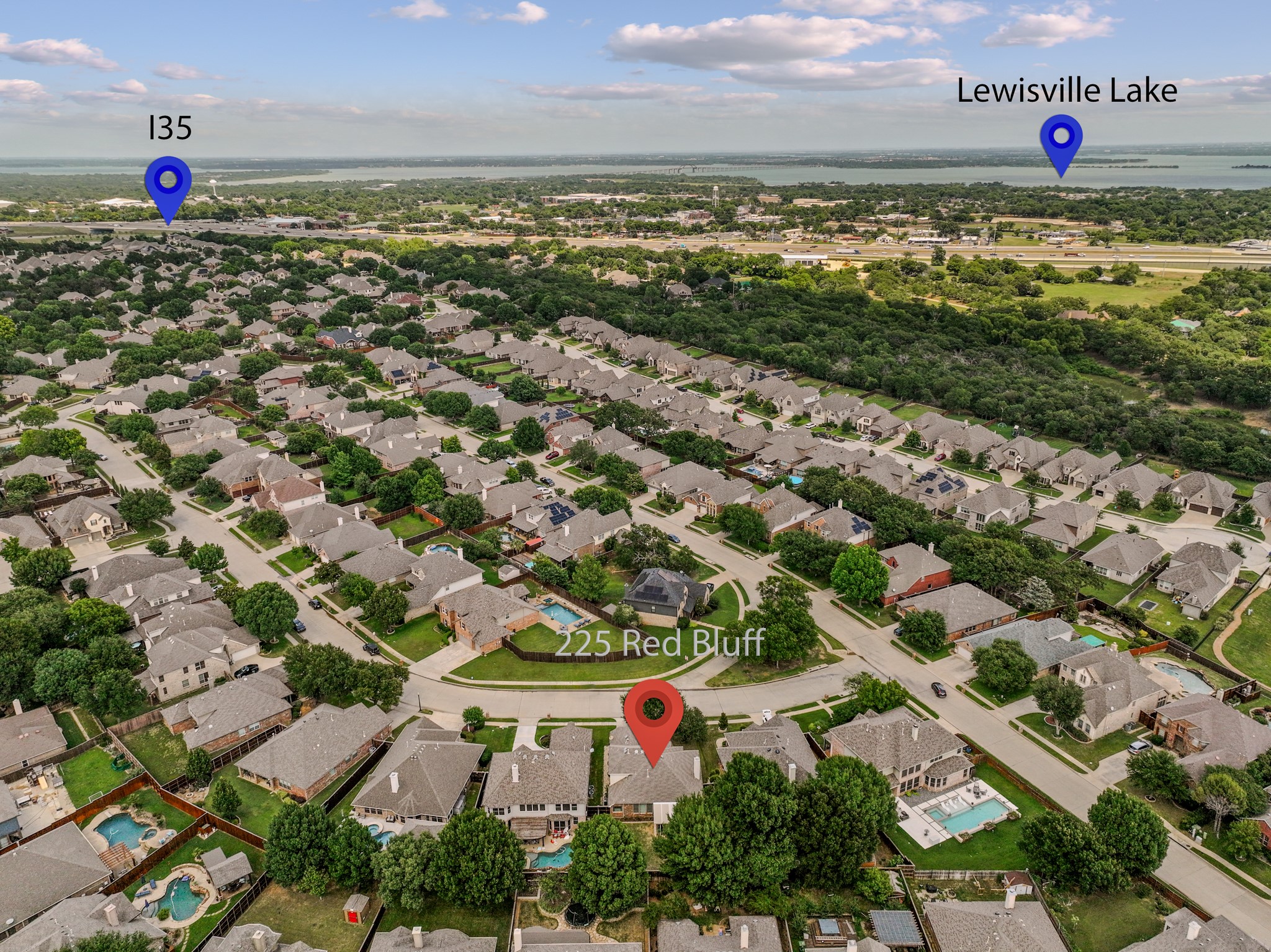 225 Red Bluff Drive Hickory Creek TX 75065