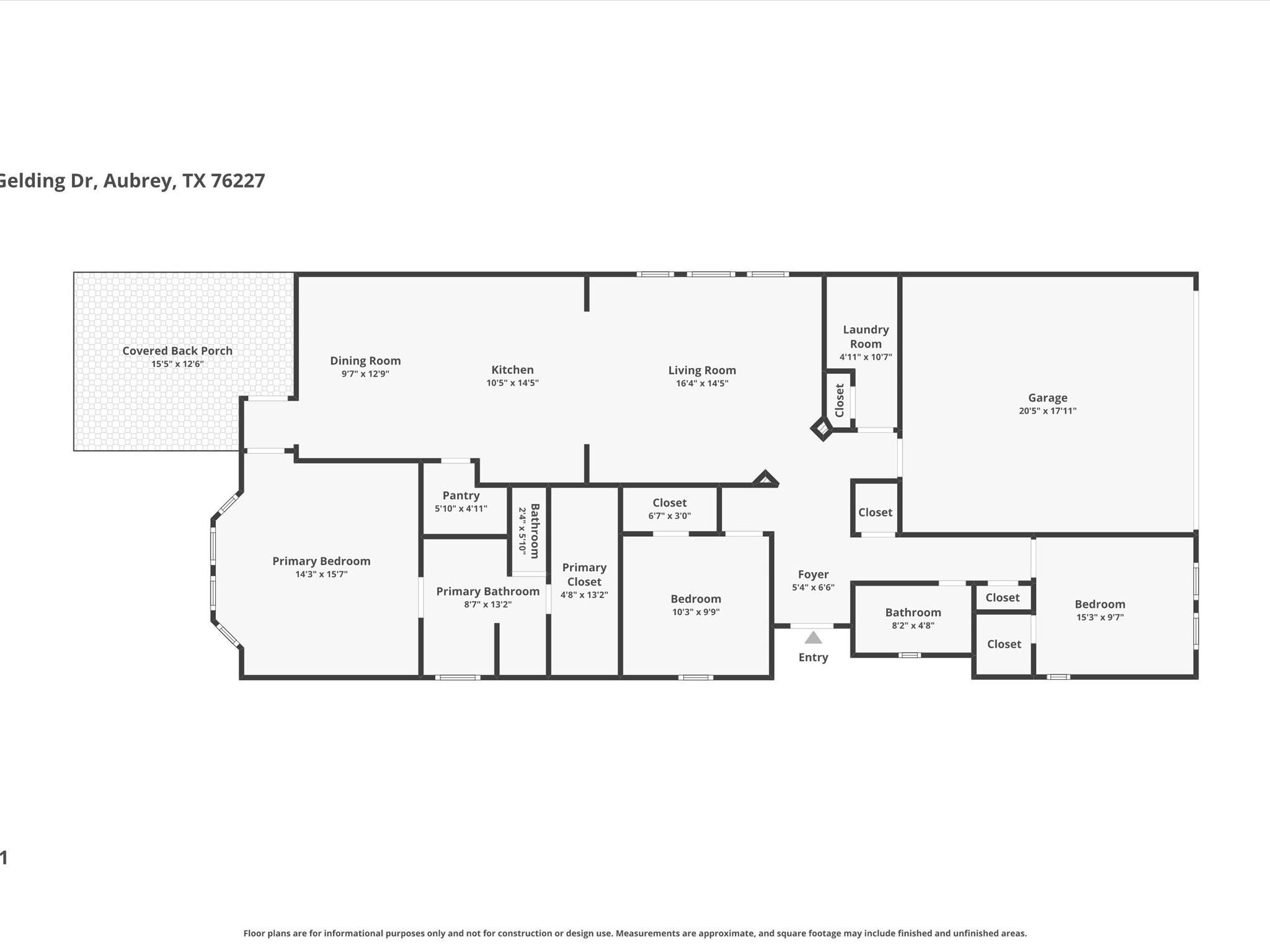 1504 Gelding Drive Aubrey TX 76227