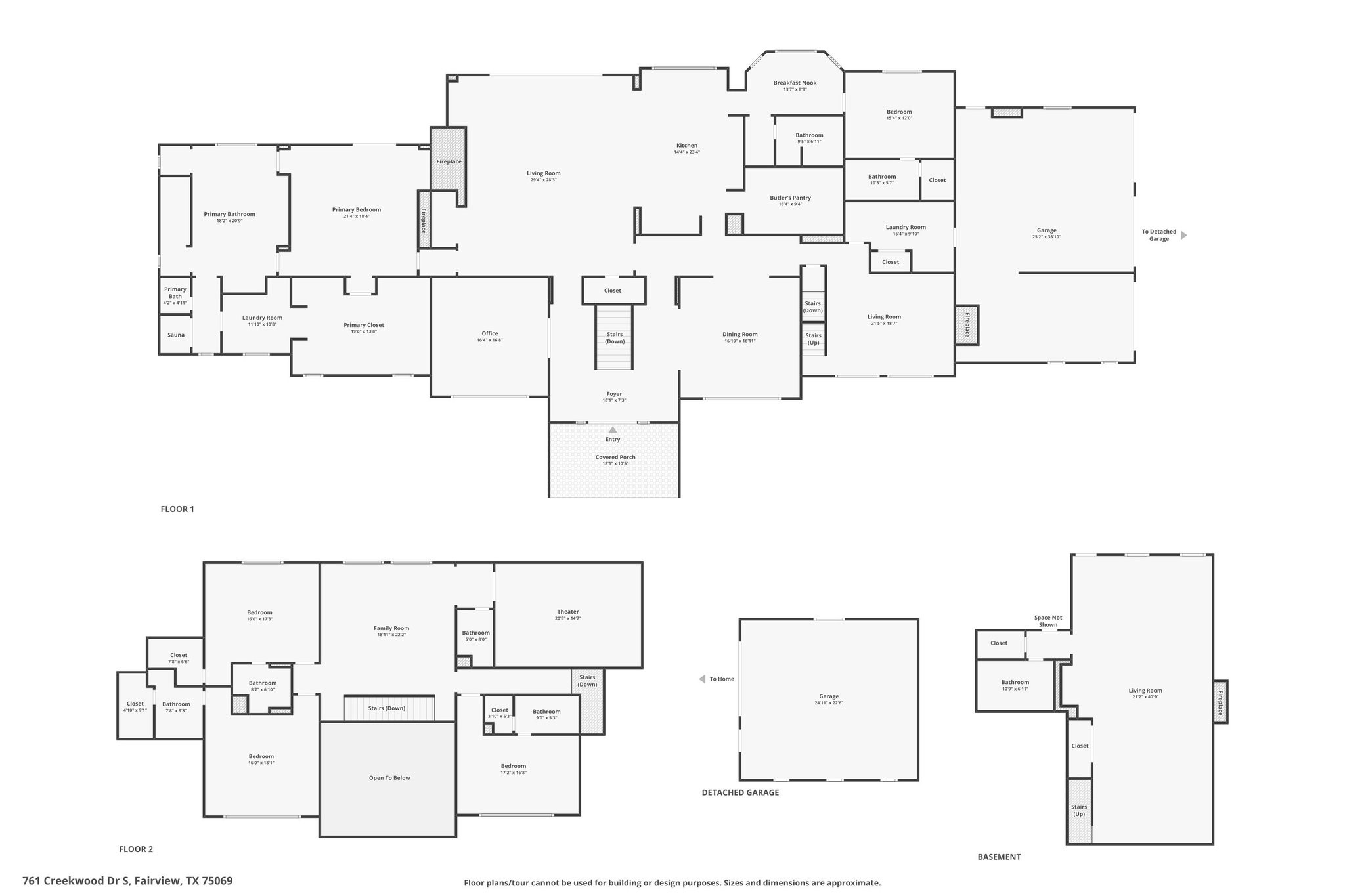 761 Creekwood Drive S Fairview TX 75069