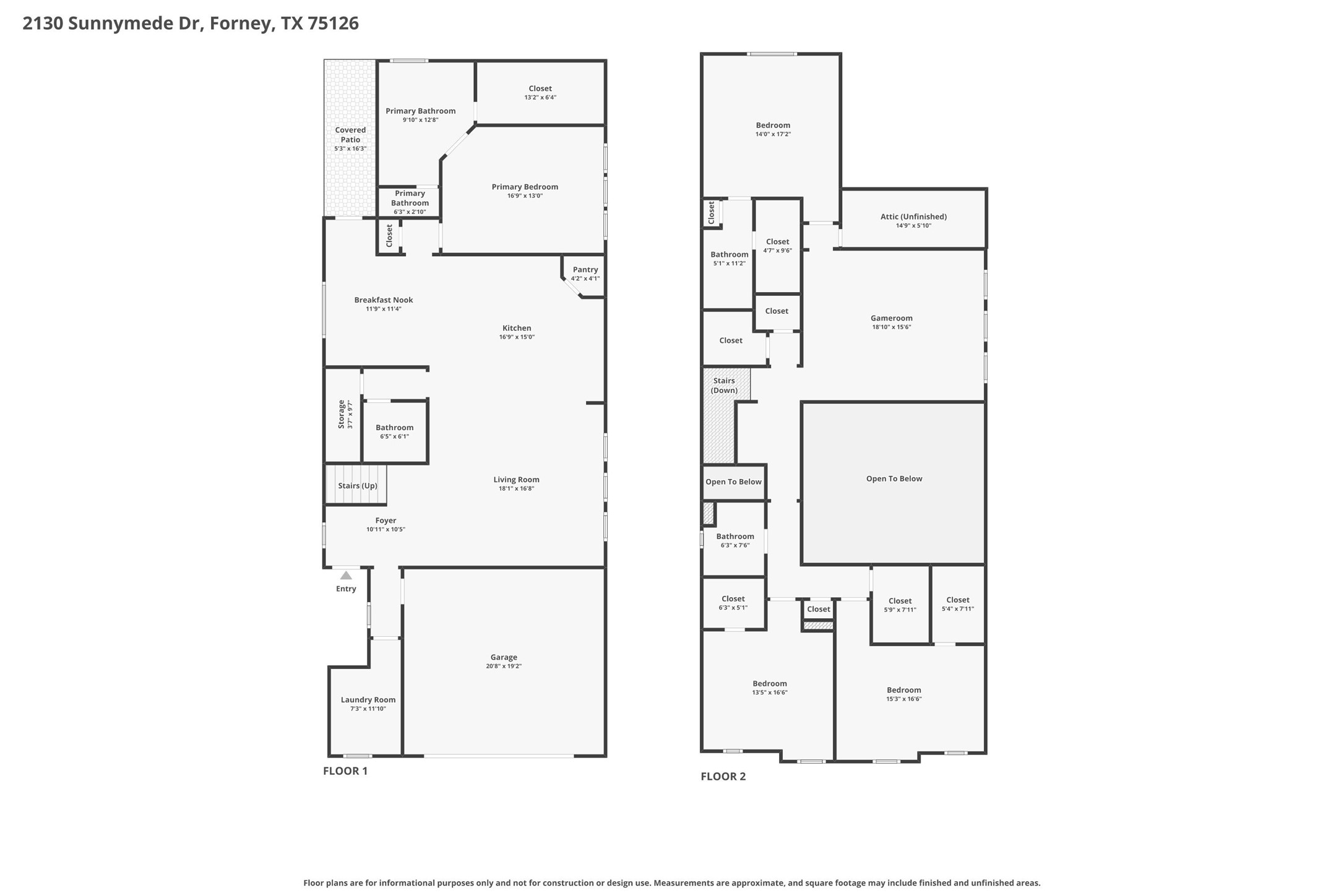 2130 Sunnymede Drive Forney TX 75126