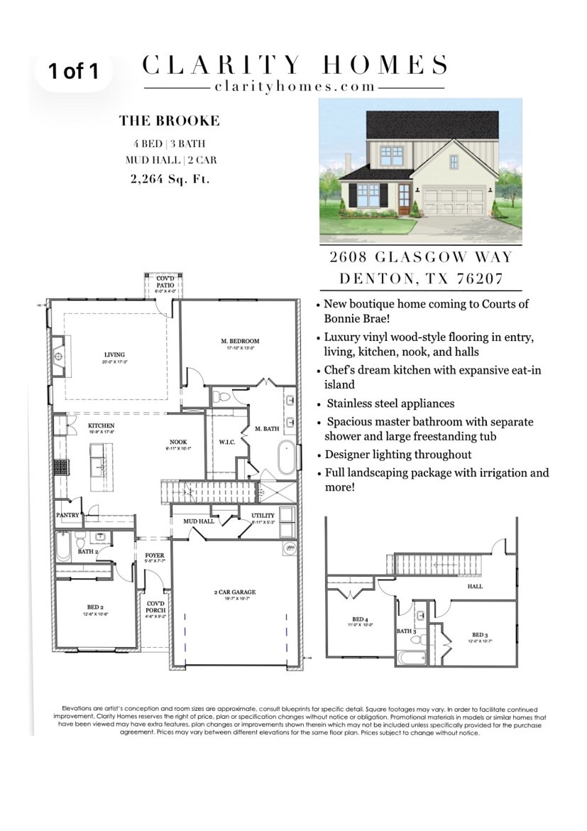 2608 Glasgow Way Denton TX 76207