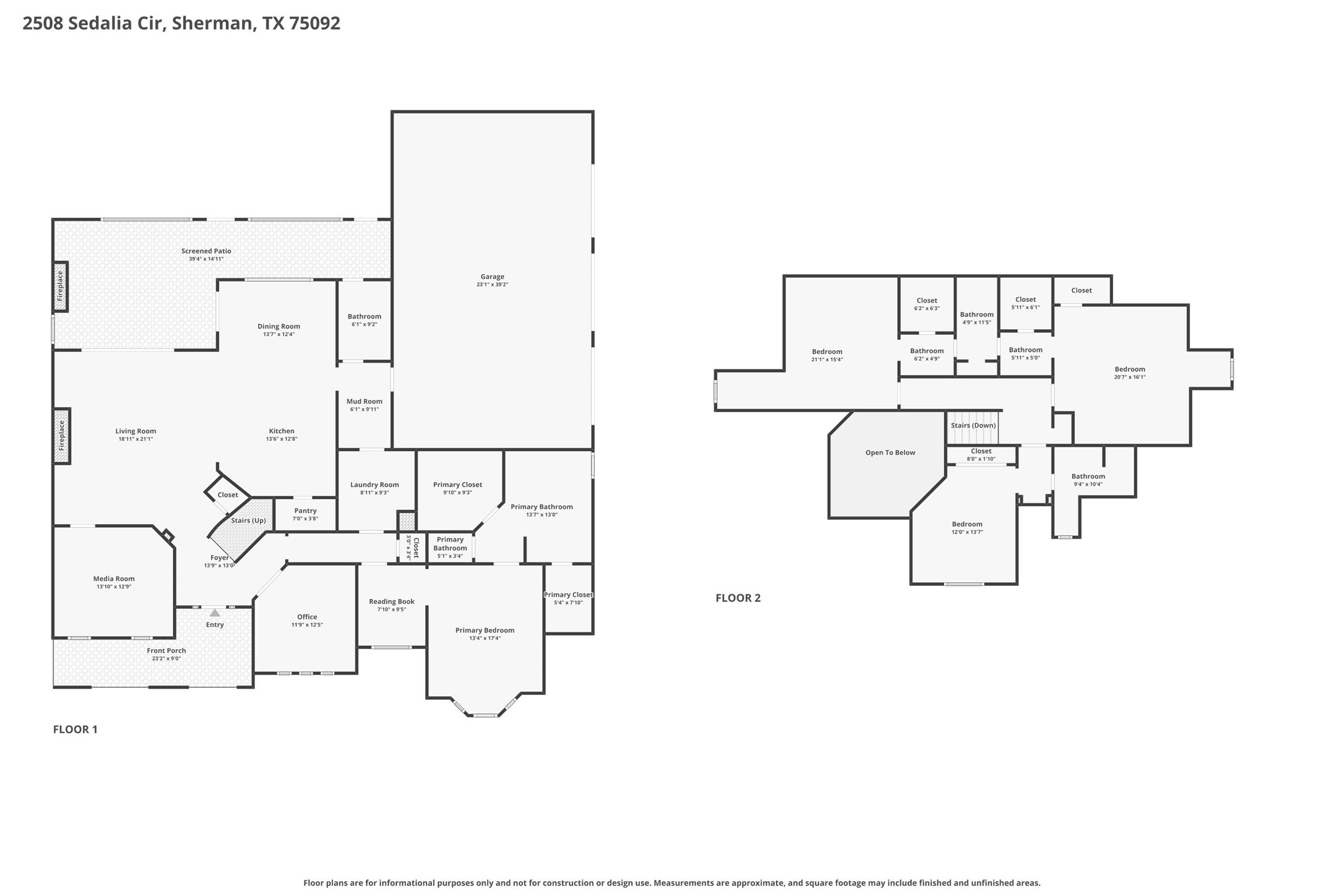 2508 Sedalia Circle Sherman TX 75092