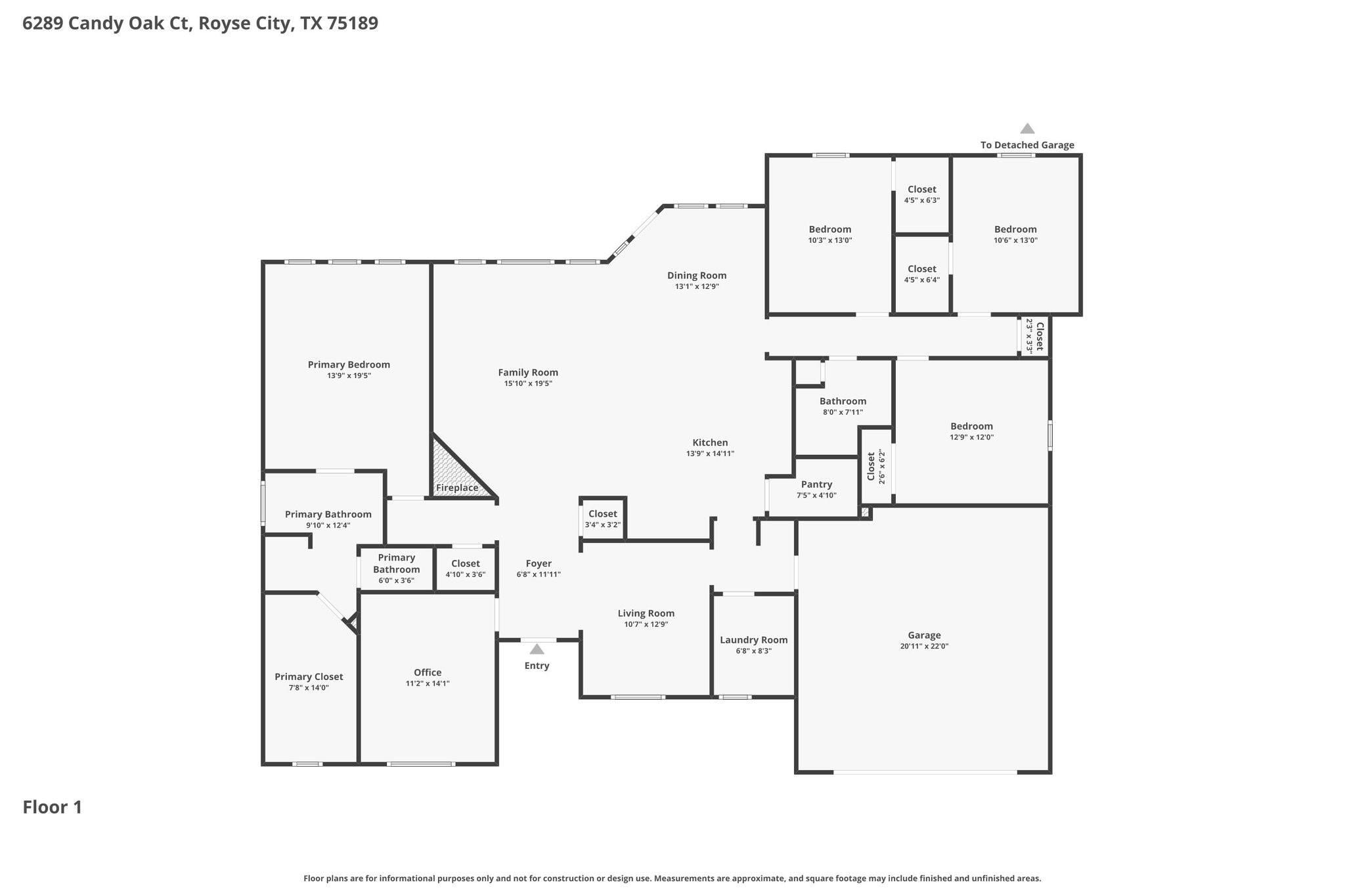6289 Candy Oak Court Royse City TX 75189