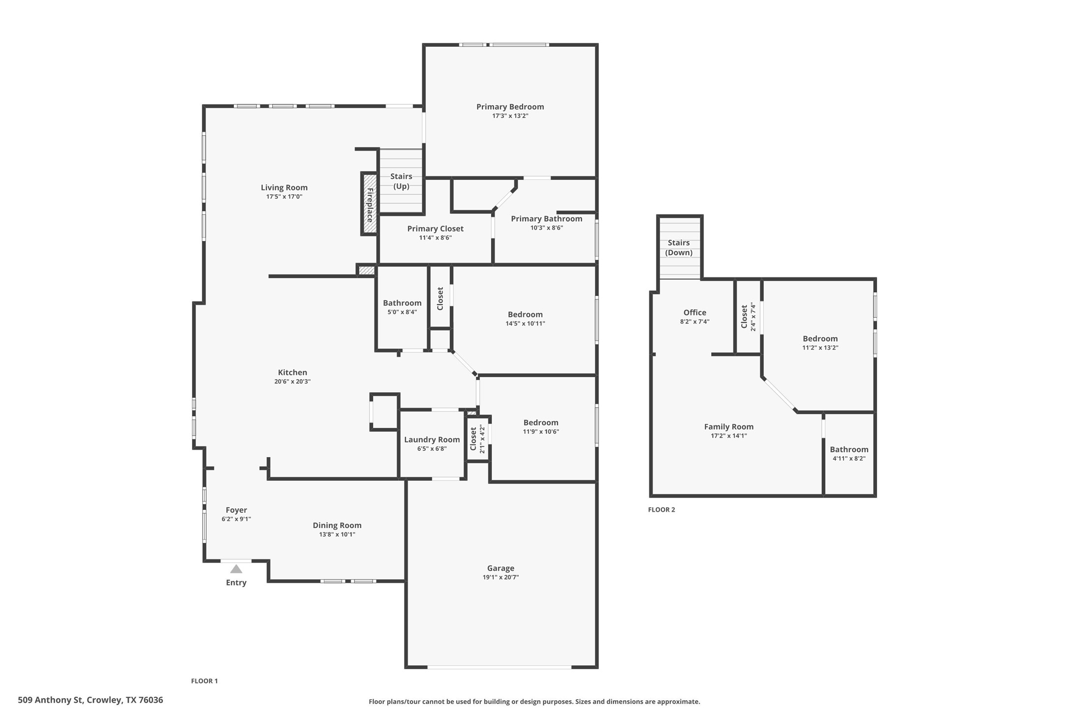 509 Anthony Street Crowley TX 76036