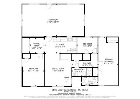9805 Grady Lane Dallas TX 75217