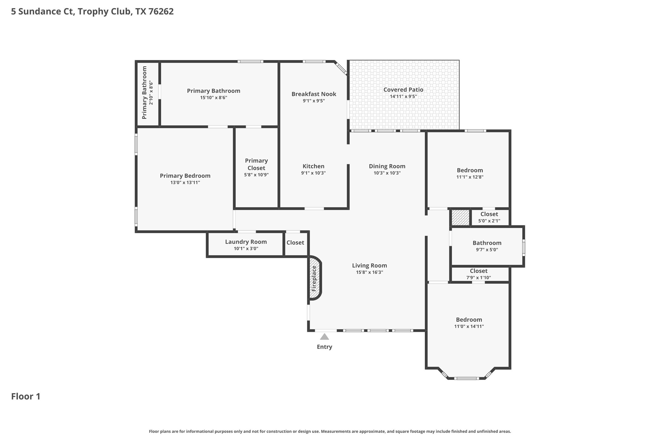 5 Sundance Court Trophy Club TX 76262