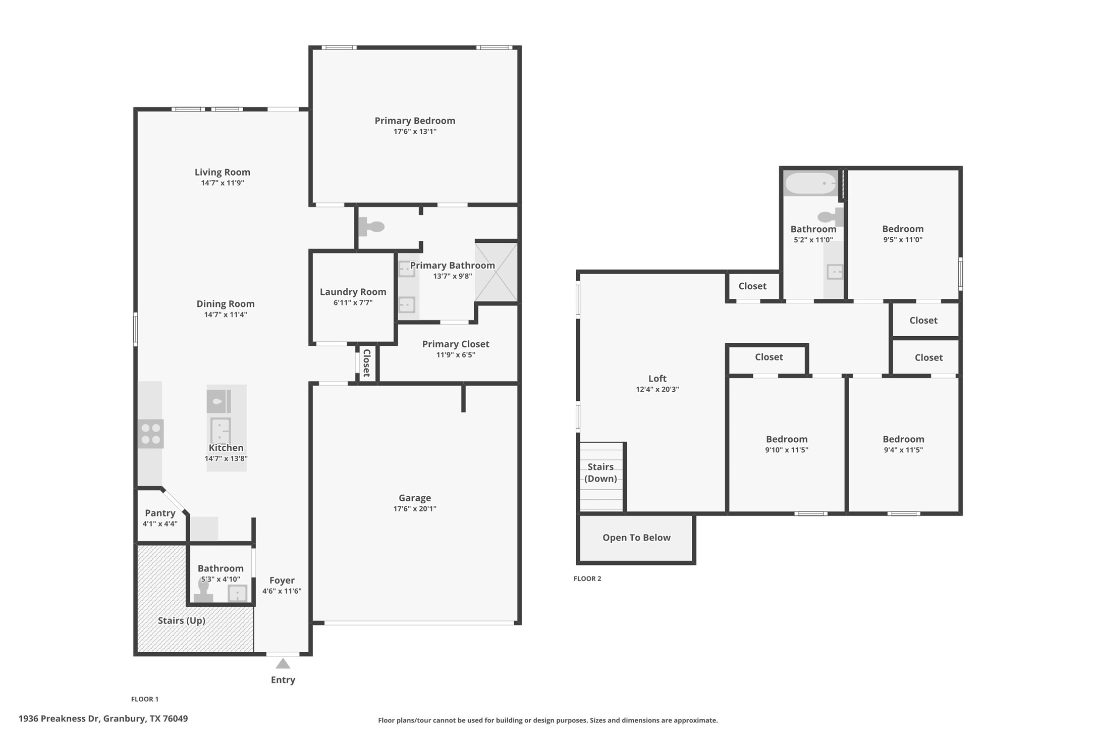 1936 Preakness Drive Granbury TX 76049