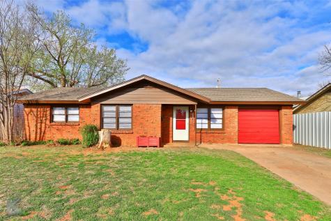 1718 Westview Drive Abilene TX 79603