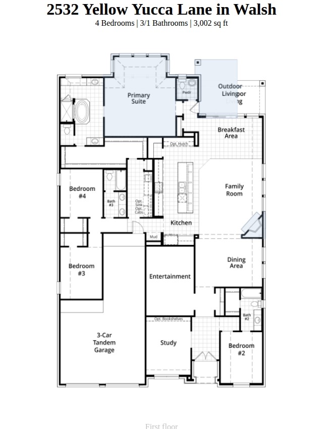 2532 Yellow Yucca Lane Aledo TX 76008