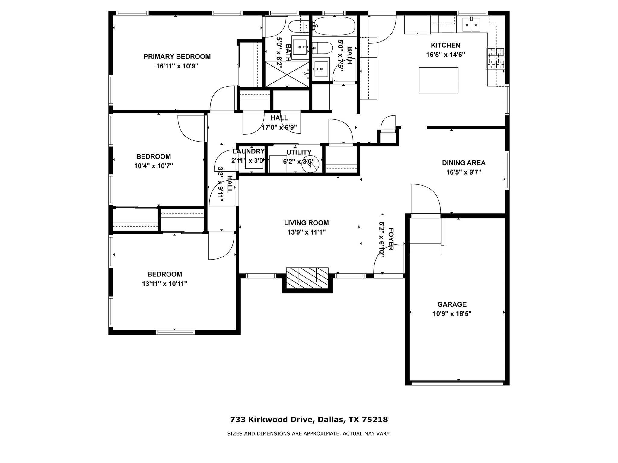 733 Kirkwood Drive Dallas TX 75218