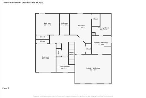 2848 Grandview Drive Grand Prairie TX 75052