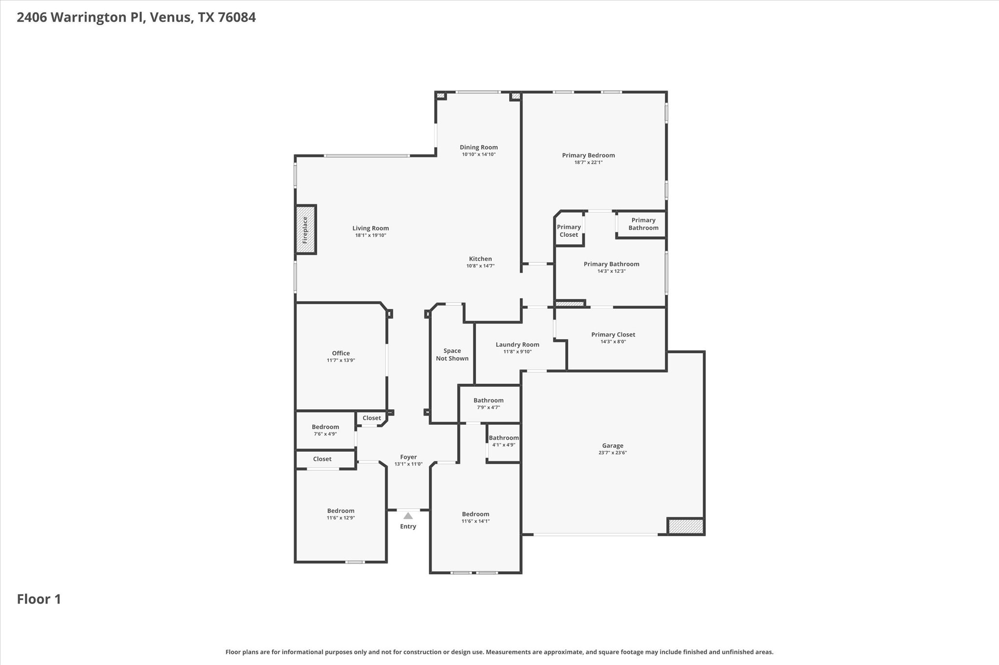 2406 Warrington Place Mansfield TX 76084