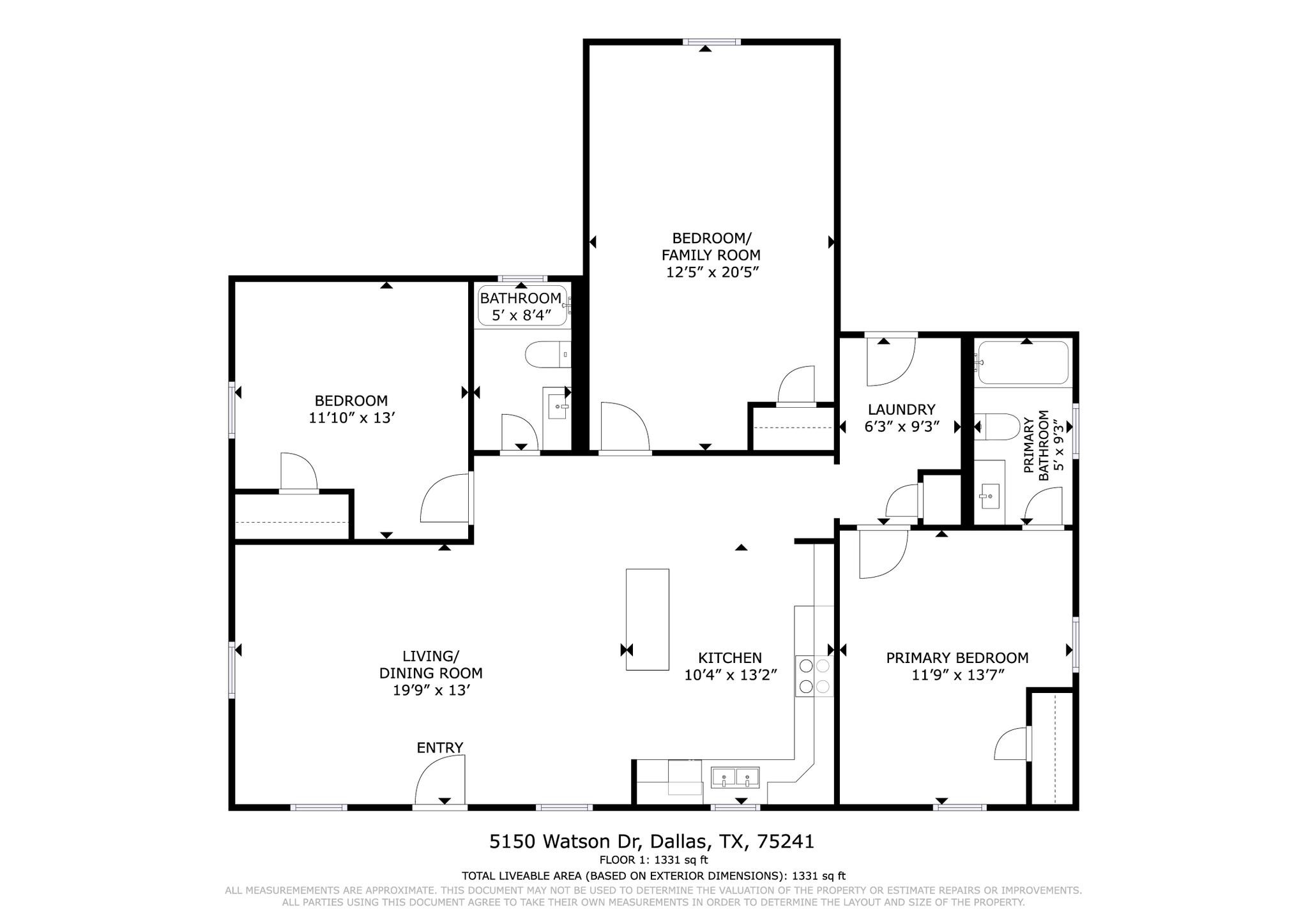 5150 Watson Drive Dallas TX 75241