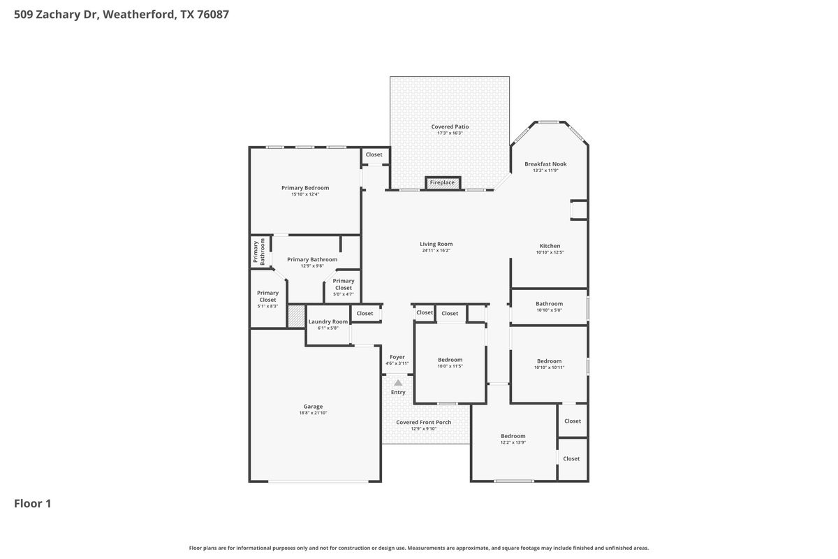 509 Zachary Drive Weatherford TX 76087
