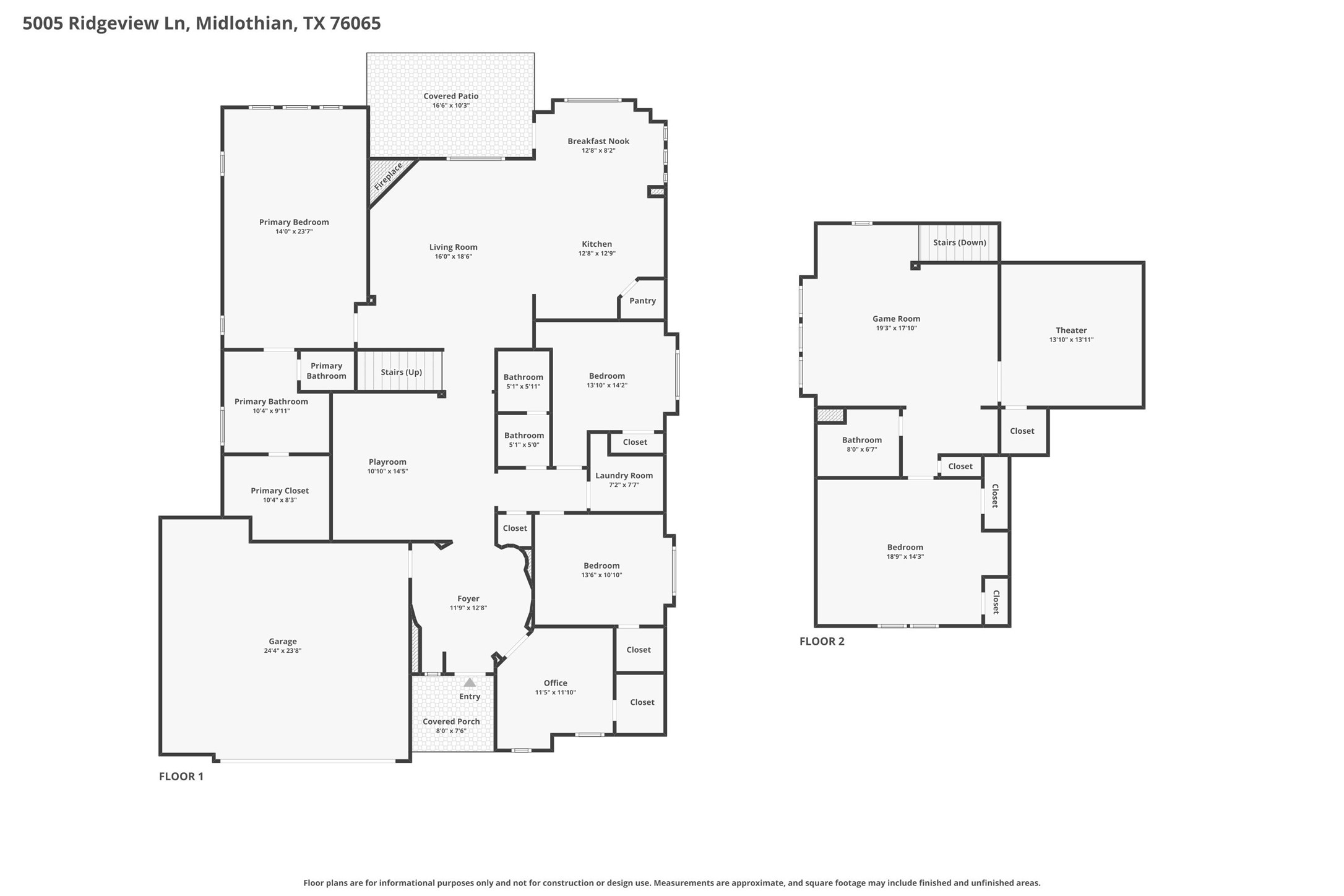 5005 Ridgeview Lane Midlothian TX 76065