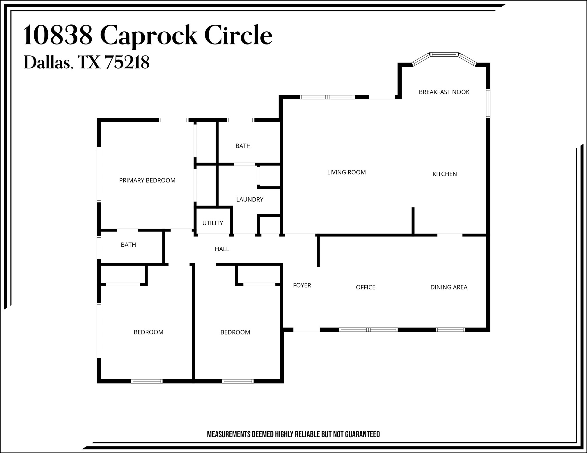 10838 Caprock Circle Dallas TX 75218