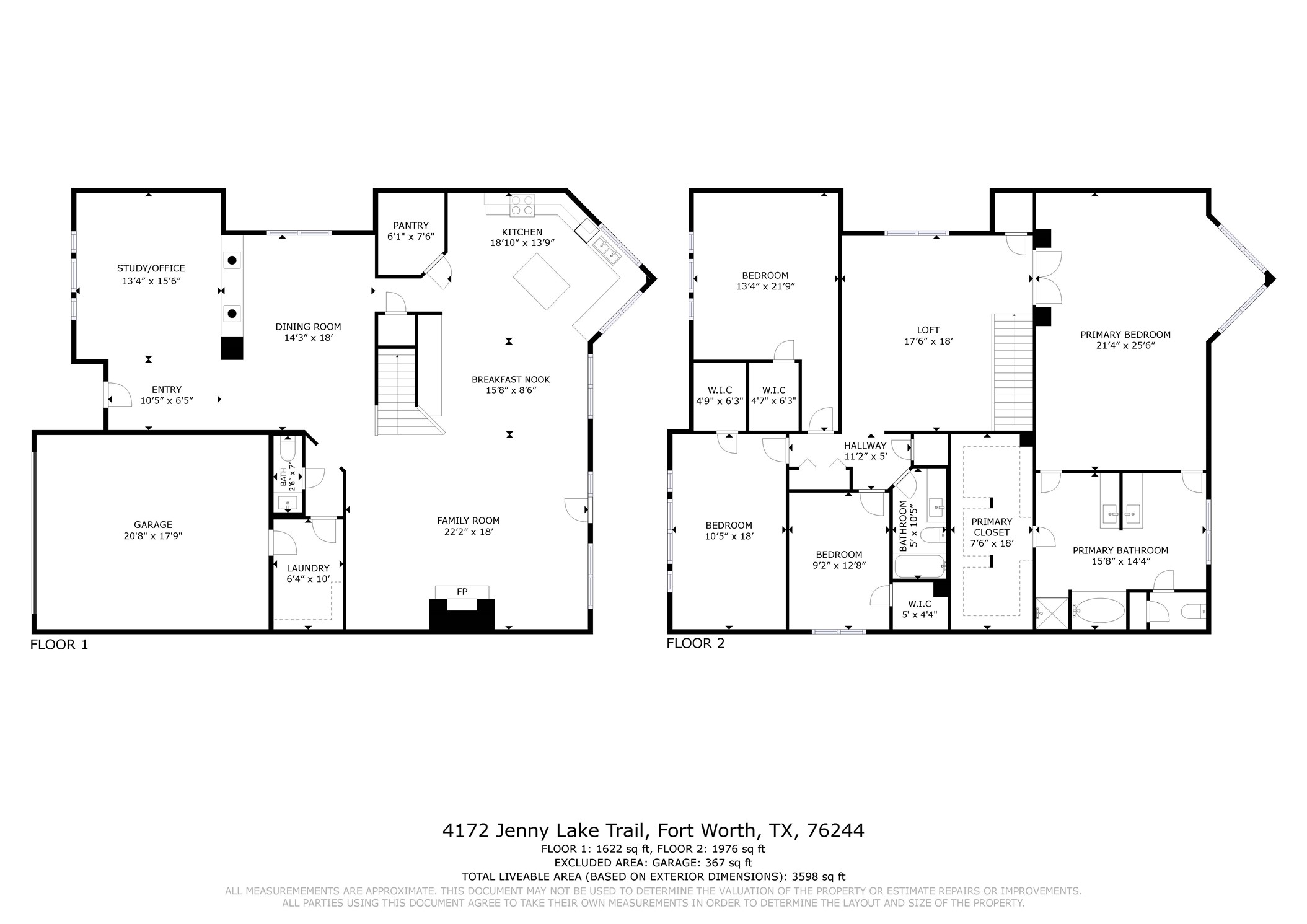 4172 Jenny Lake Trail Fort Worth TX 76244
