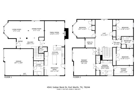 4541 Indian Rock Drive Fort Worth TX 76244