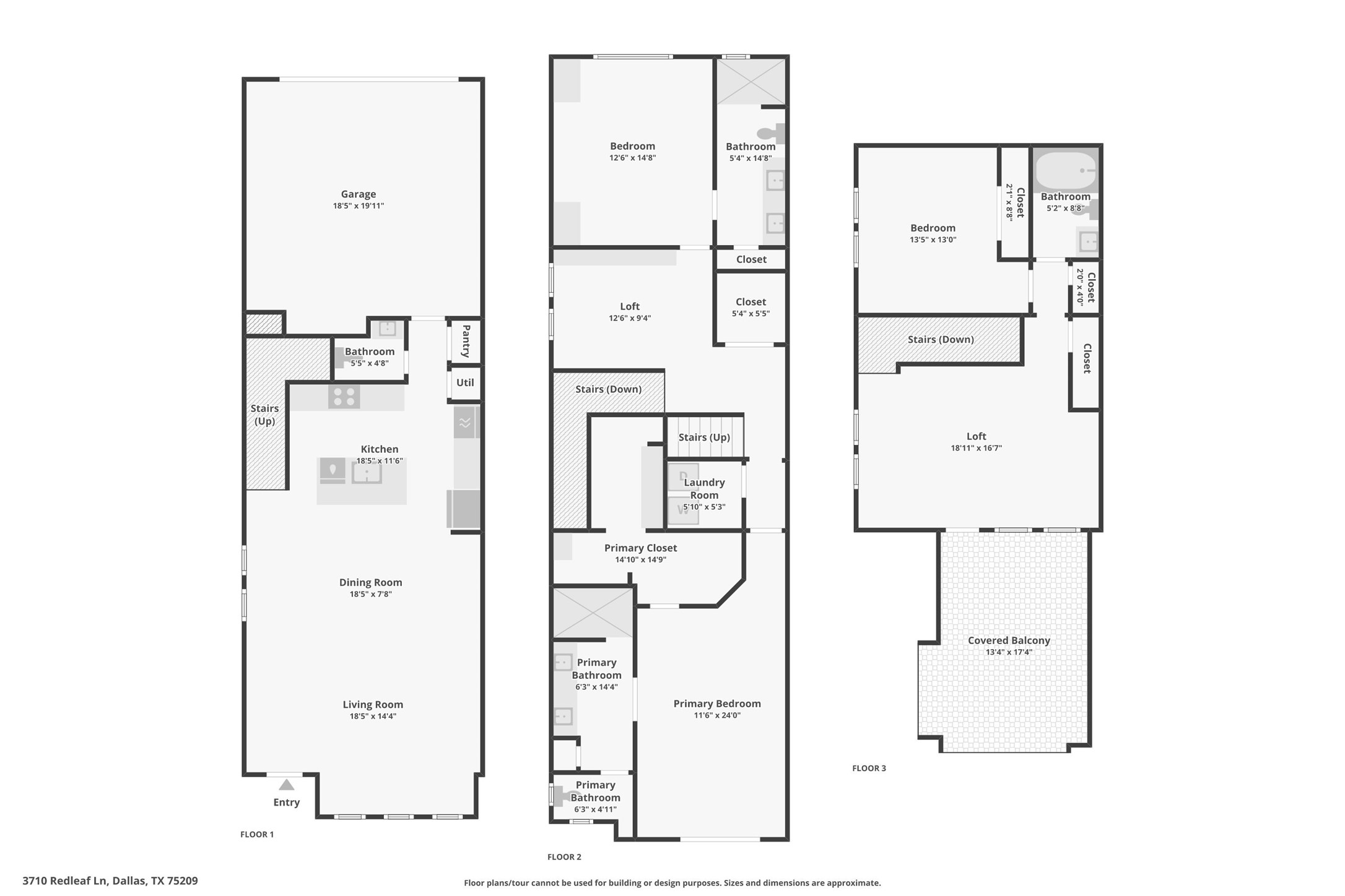 3710 Red Leaf Lane Dallas TX 75209