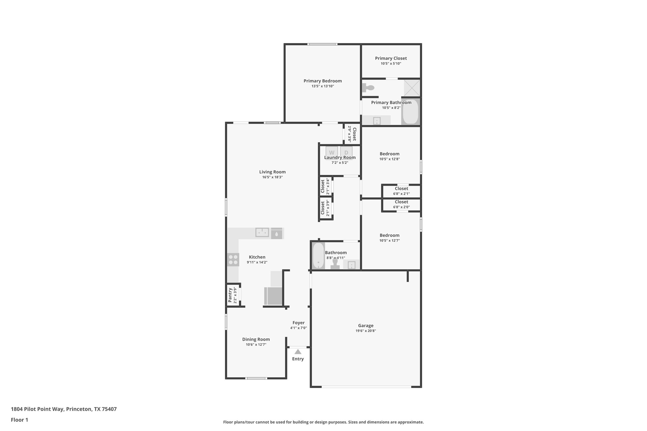 1804 Pilot Point Way Princeton TX 75407