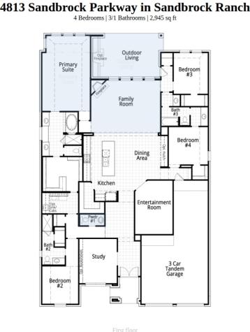 4813 Sandbrock Parkway Aubrey TX 76227