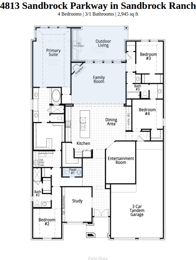 4813 Sandbrock Parkway Aubrey TX 76227
