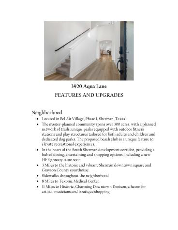 3920 Aqua Lane Sherman TX 75090
