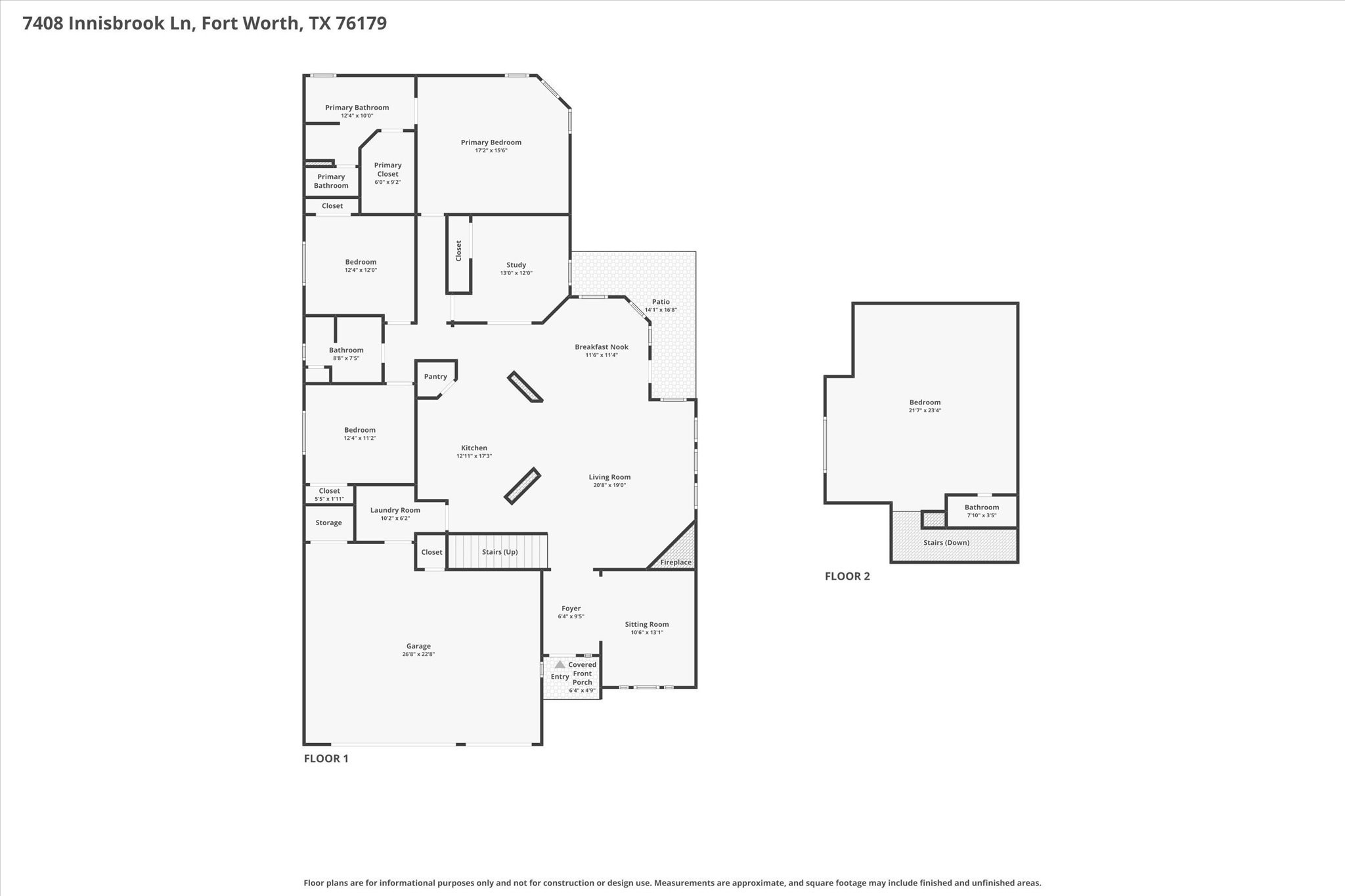 7408 Innisbrook Lane Fort Worth TX 76179