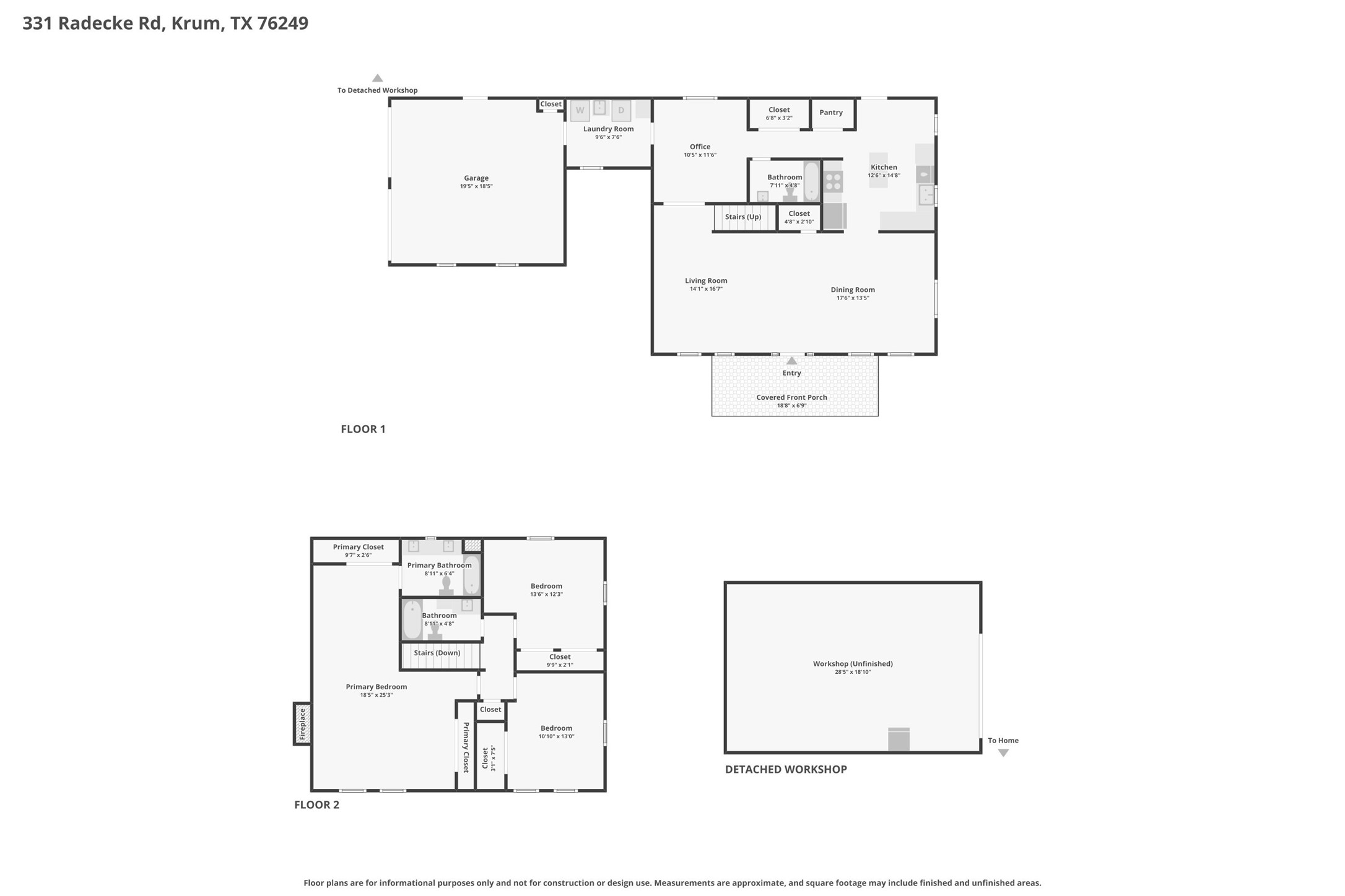 331 Radecke Road Krum TX 76249