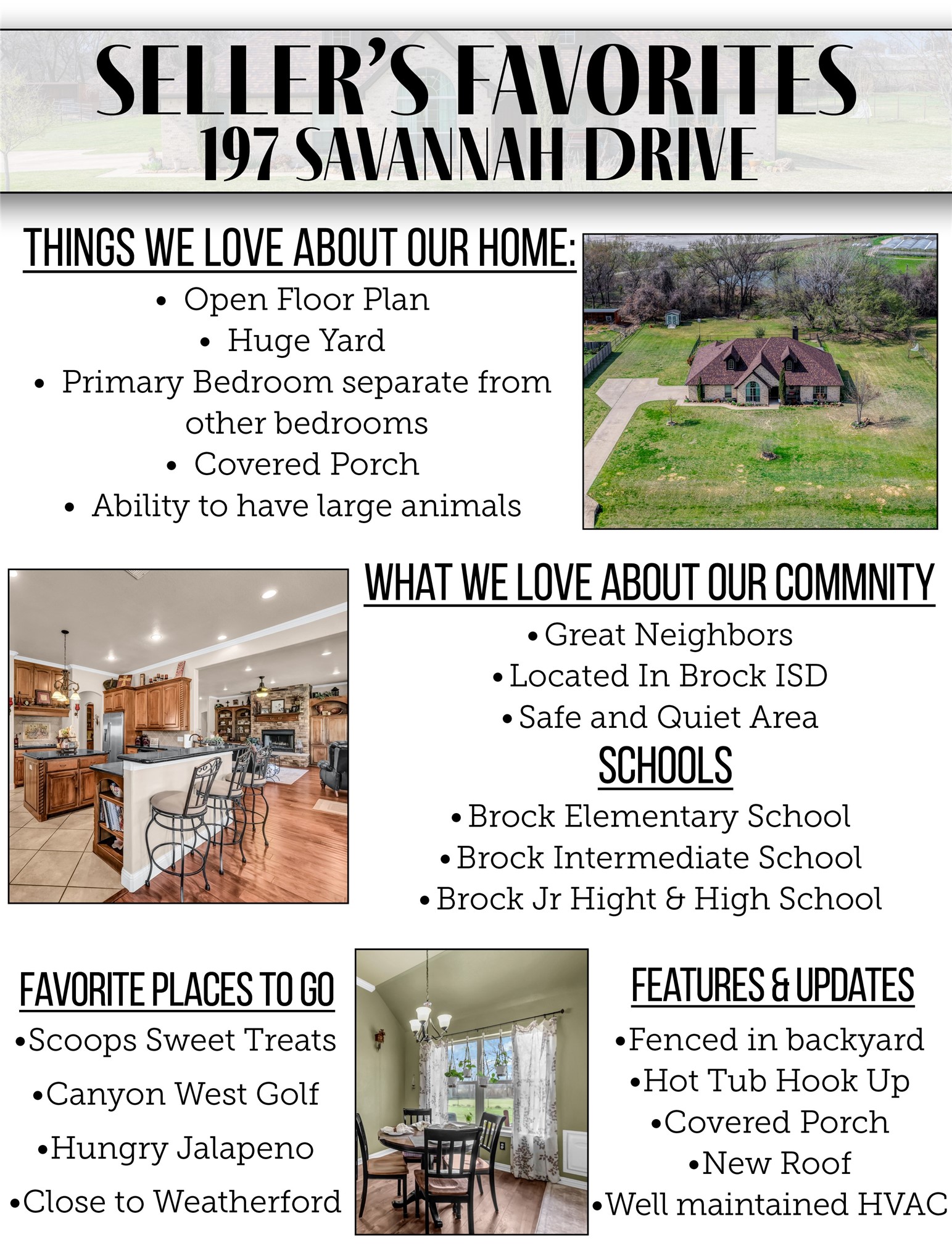 197 Savannah Drive Weatherford TX 76087