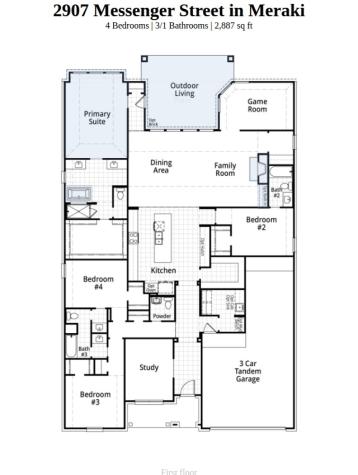 2907 Messenger Street Forney TX 75126