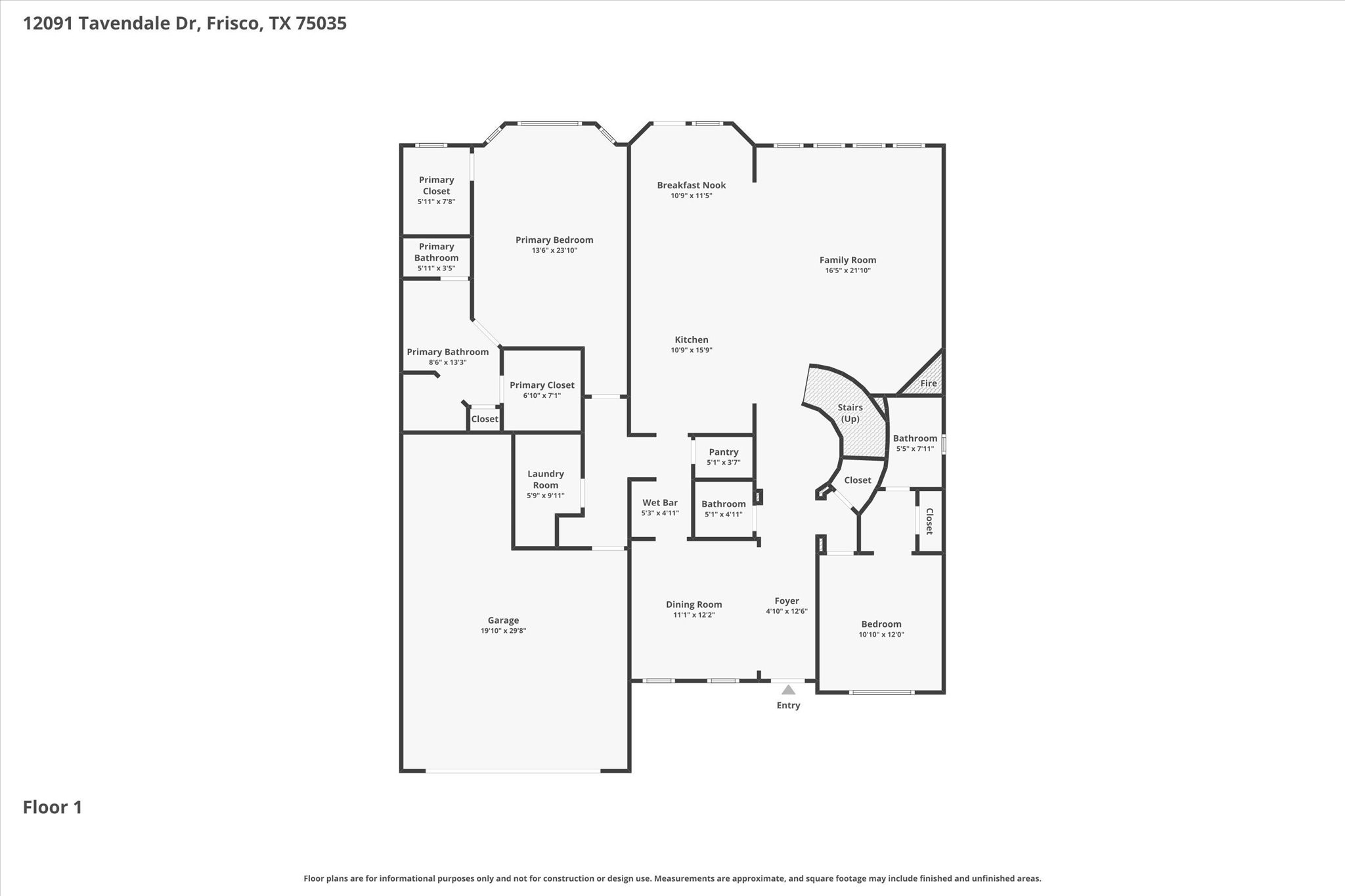 12091 Tavendale Drive Frisco TX 75035