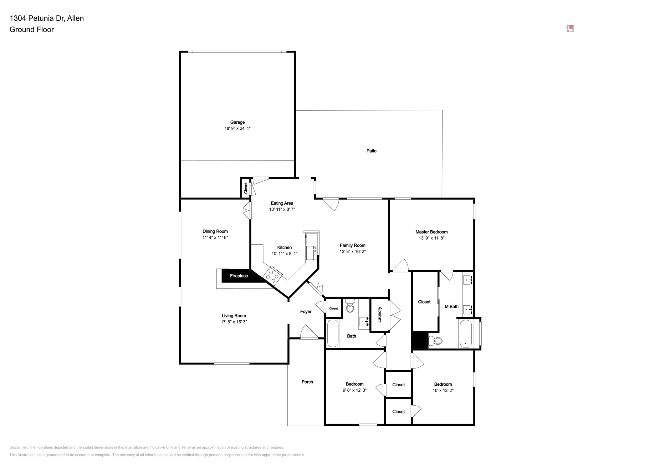 1304 Petunia Drive Allen TX 75002