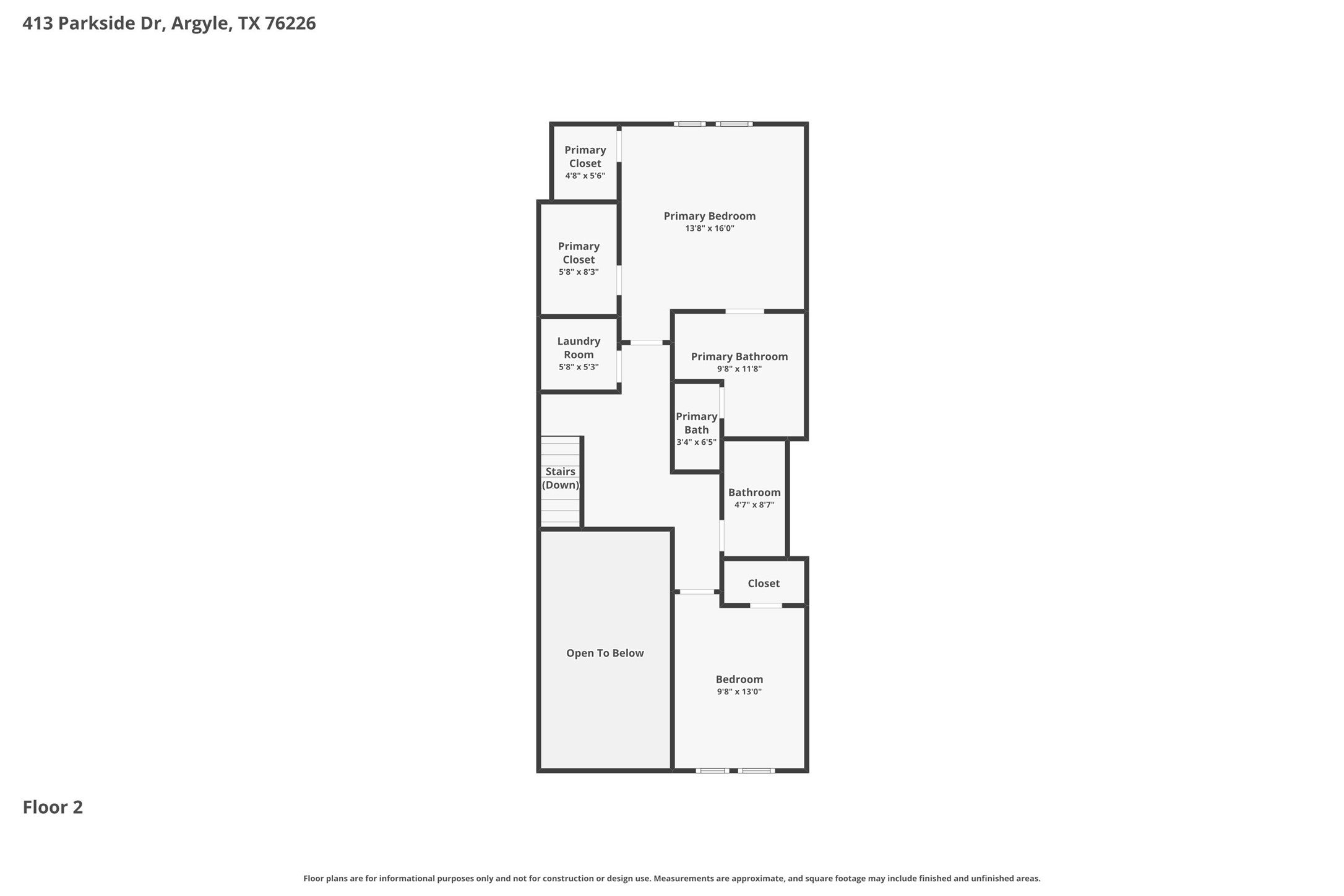 413 Parkside Drive Argyle TX 76226